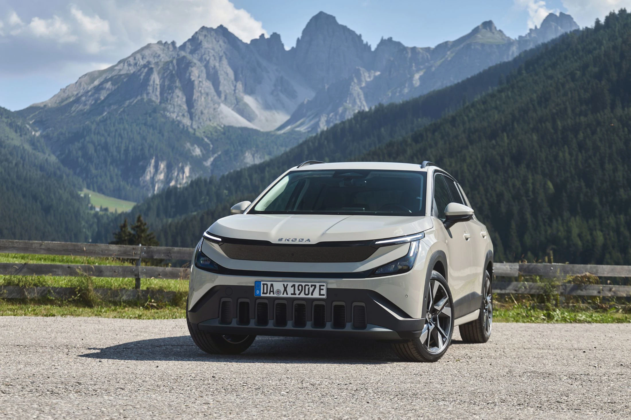 Skoda Epiq Set Forfra