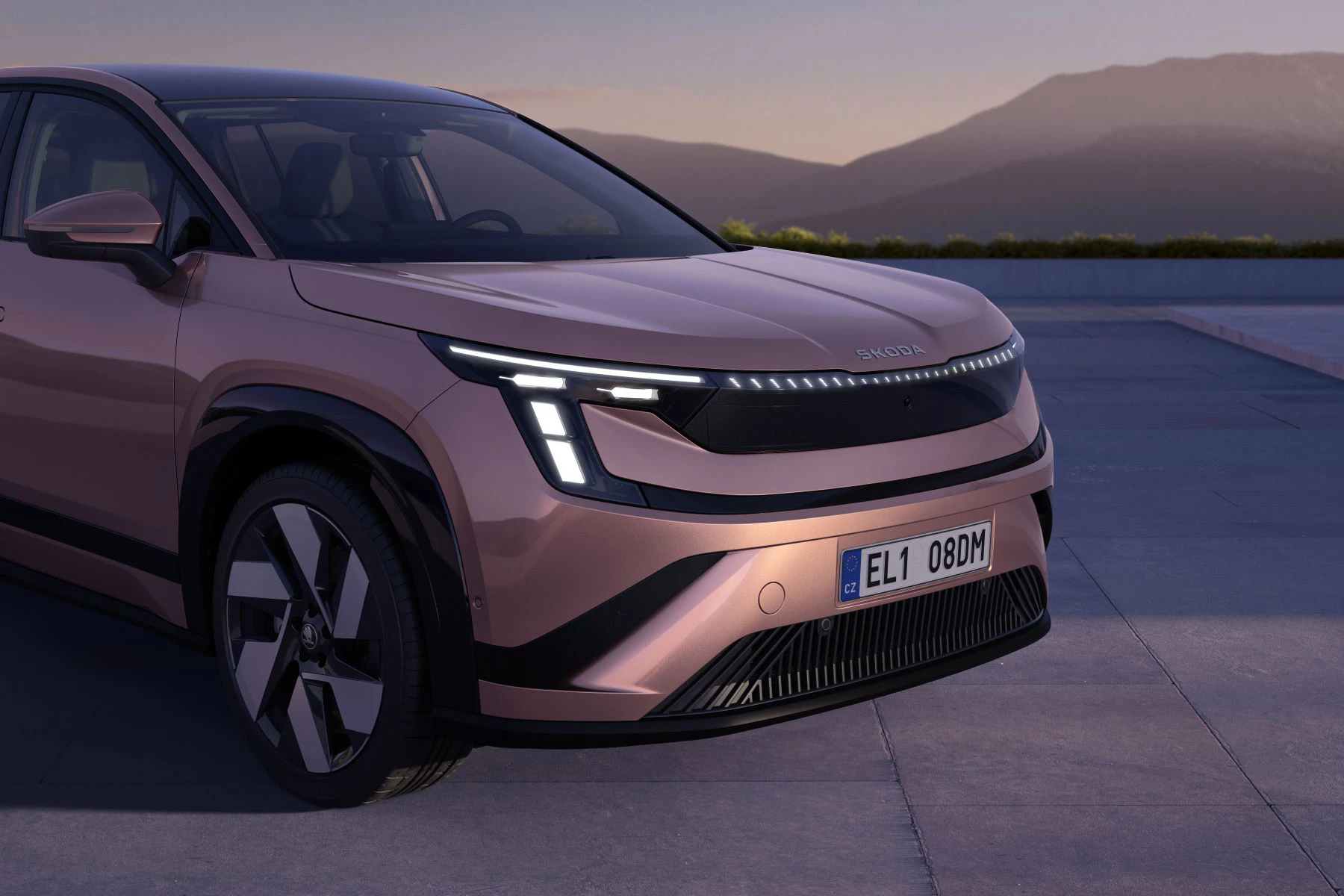 Skoda Peaq 2026 Forlygter