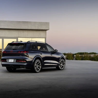Audi Q9 2026 Bagende Skraavinkel