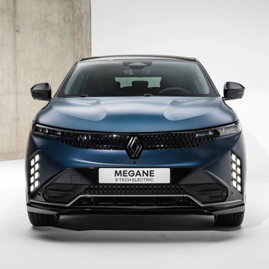 Renault Megane Electric 2026 Studio Front