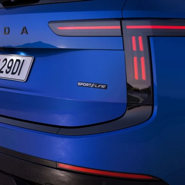Skoda Peaq 2026 Sportline Baglygter
