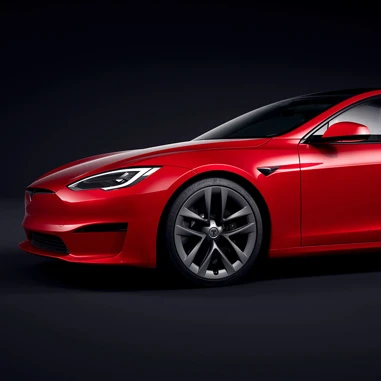 Tesla 2022 Model S Front Detalje