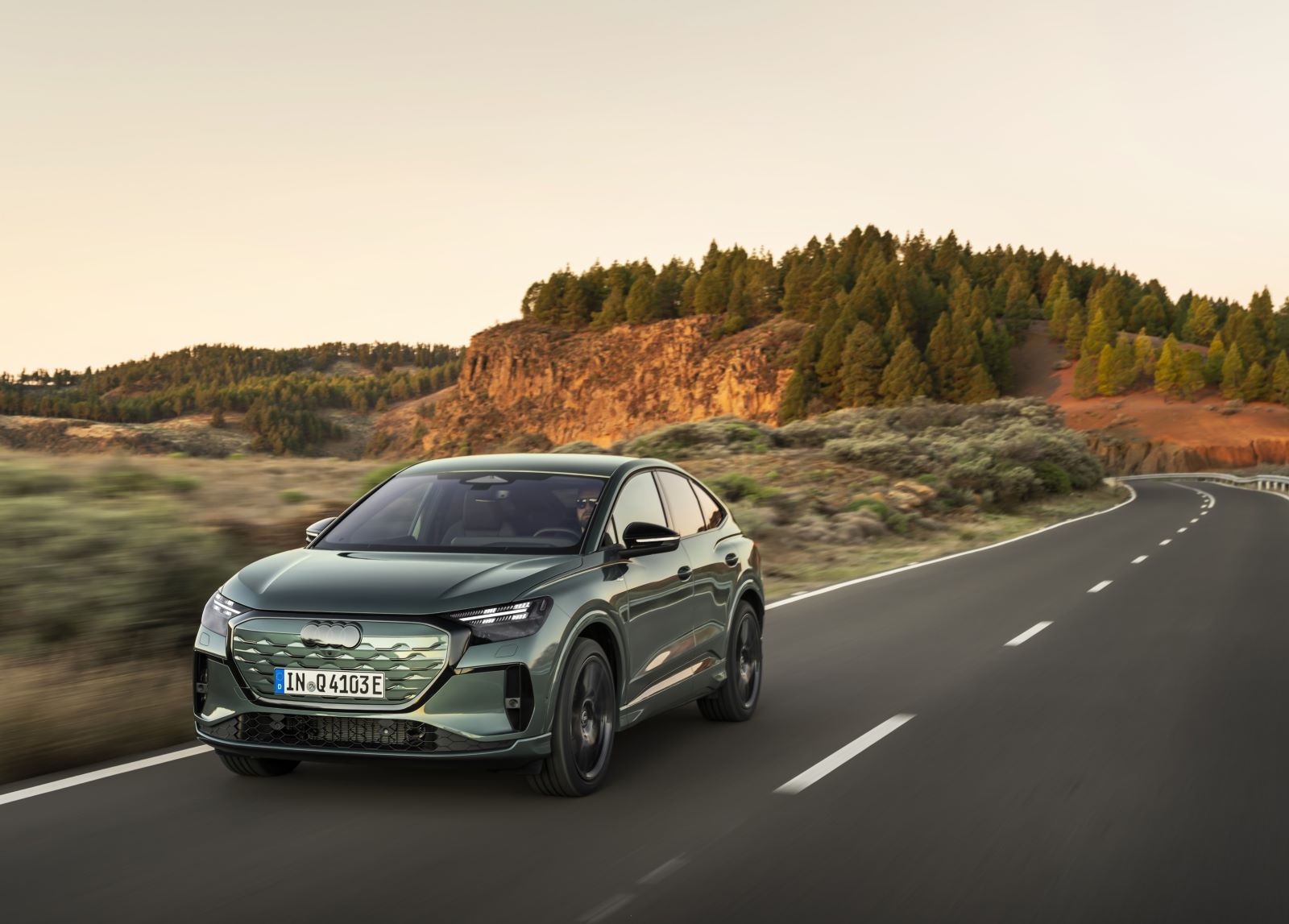 Audi Q4 E Tron 2026 Sportback Skraa Forfra