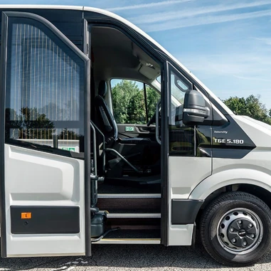 MAN 2020 TGE Minibusserne Indstigning