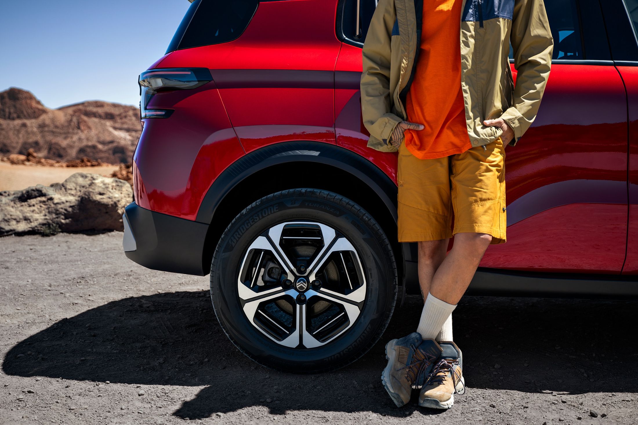 Citroen Ë C3 Aircross Rød