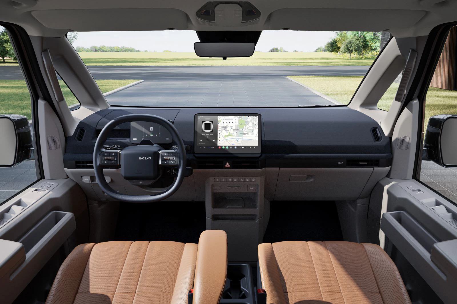 Kia PV5 2025 Cockpit