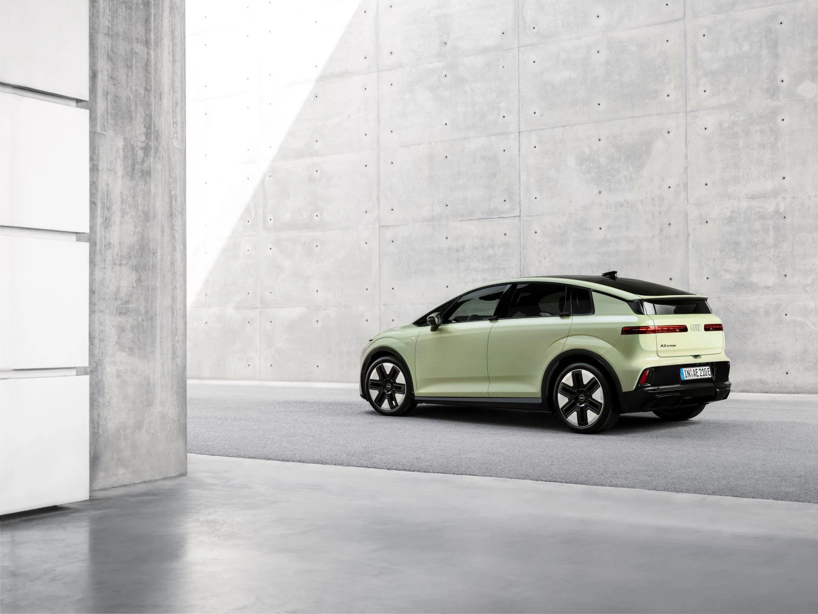 Audi A2 E Tron 2026 Skraa Venstre