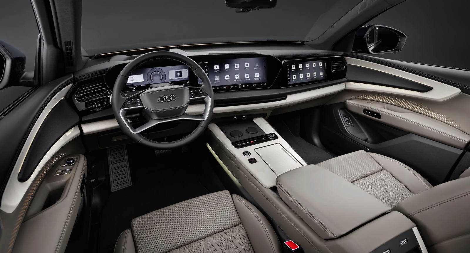 Audi Q9 2026 Instrumentbord