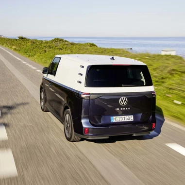 VW ID Buzz Cargo 2023 Koerende Bagfra