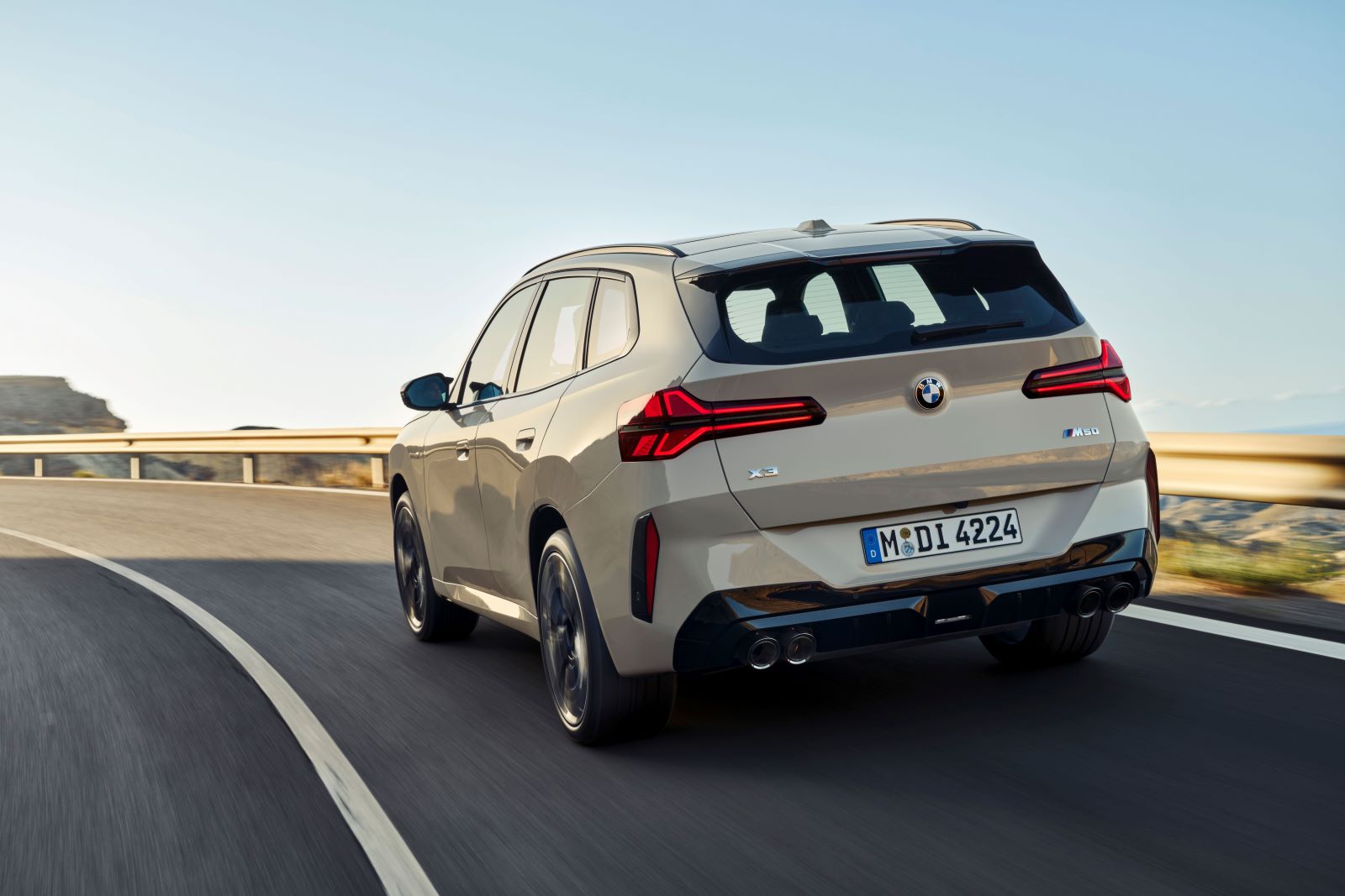 BMW X3 2026 M50 Bagende