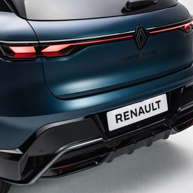 Renault Megane Electric 2026 Studio Bagklap