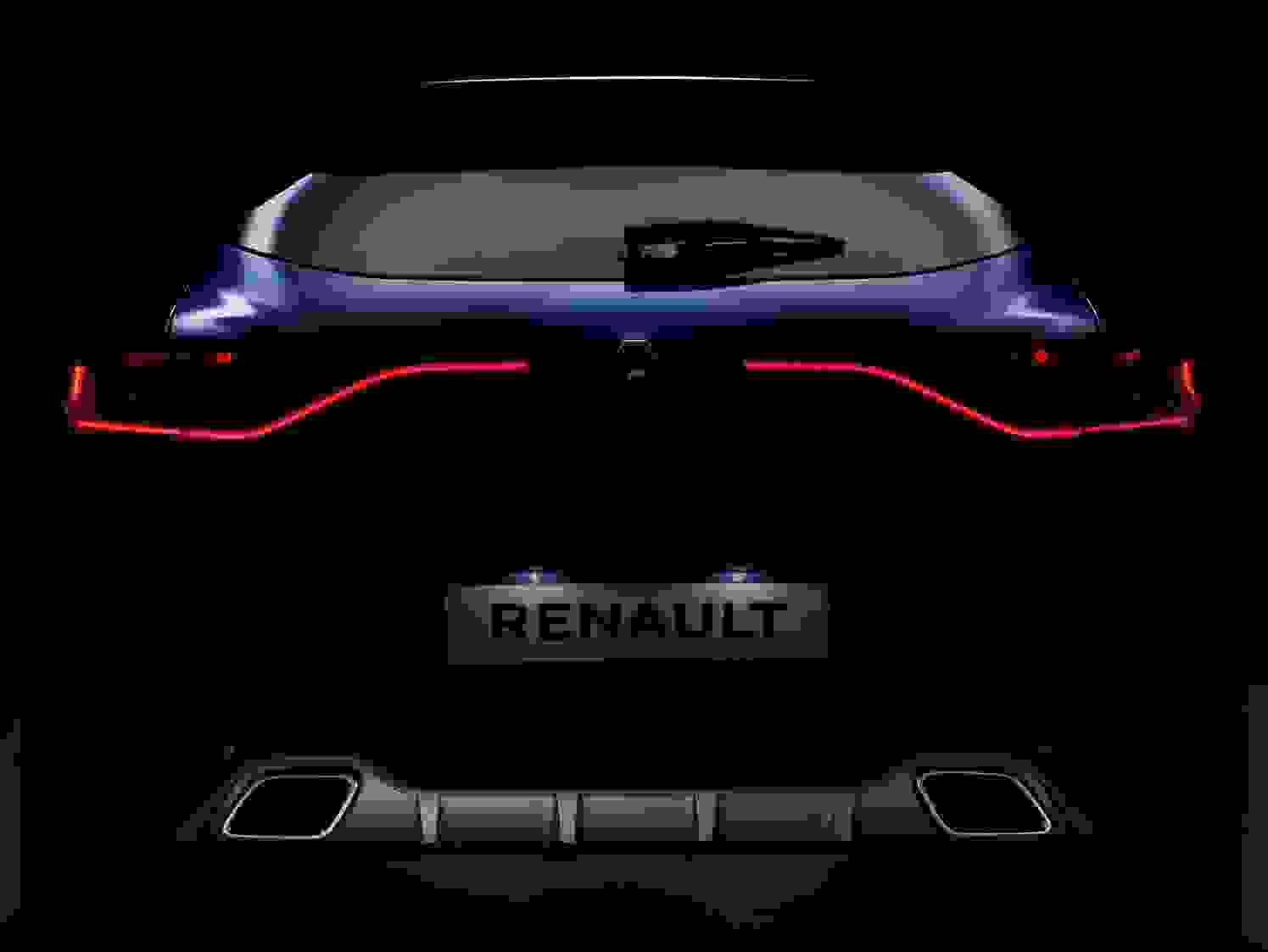 Renault Megane 2018 Interior Baglygter Led Lys Laekker Model