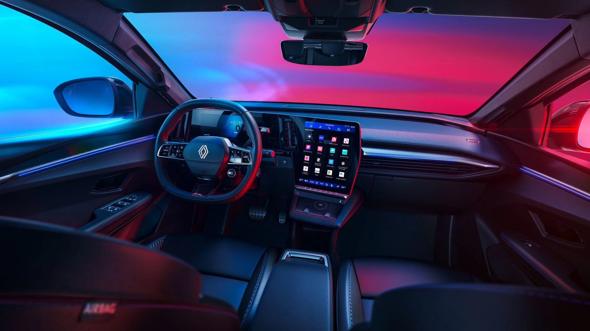 Renault Megane Electric 2026 Farver Cockpit