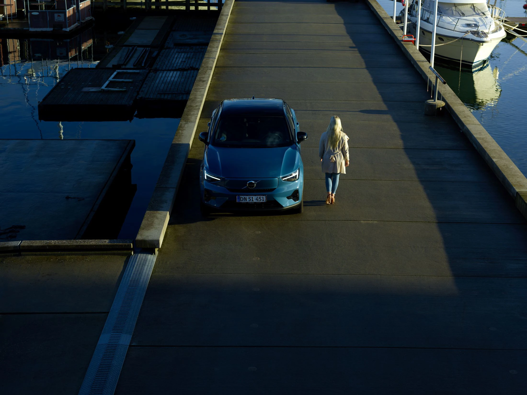 Volvo C40 Blaa Havn