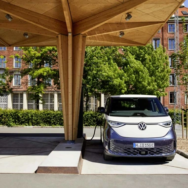 VW ID Buzz Cargo 2023 Parkeret Opladning
