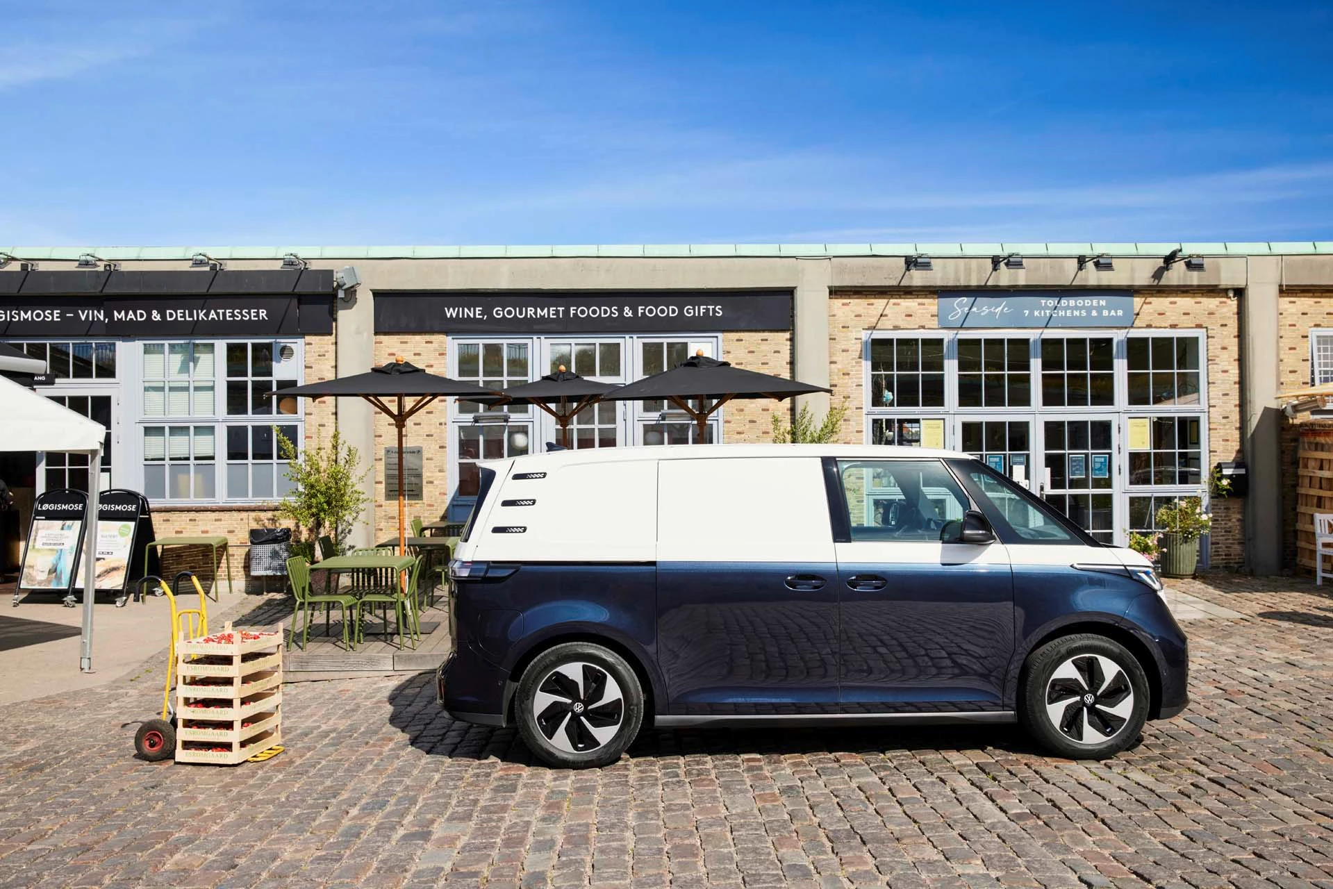 VW ID Buzz Cargo 2023 Parkeret Laesning
