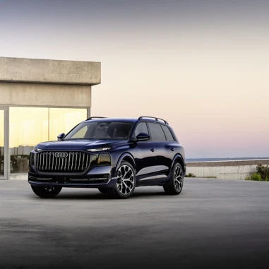 Audi Q9 2026 Front Skraavinkel