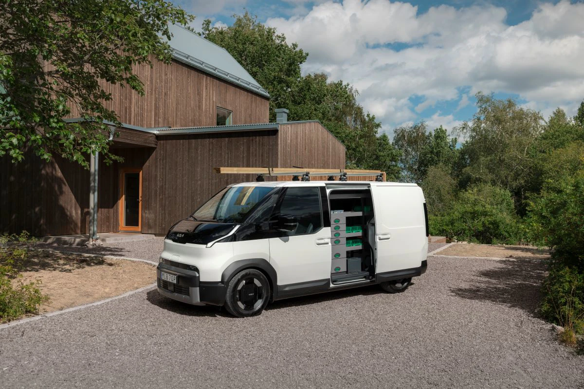 Kia PV5 Cargo 2026 Opbygning