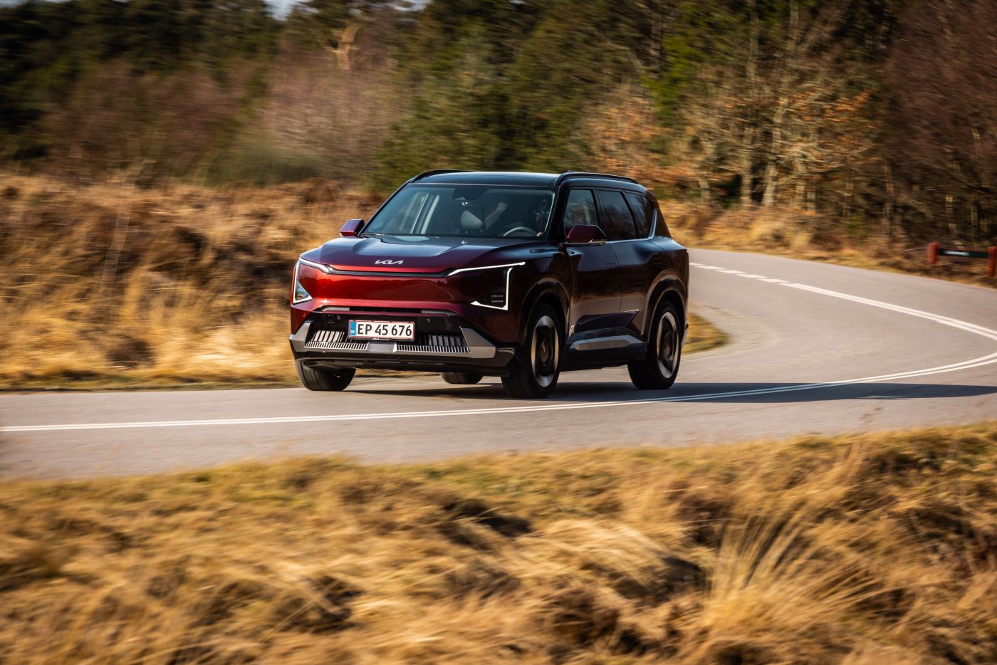 Kia EV5 2026 Koerende Forfra