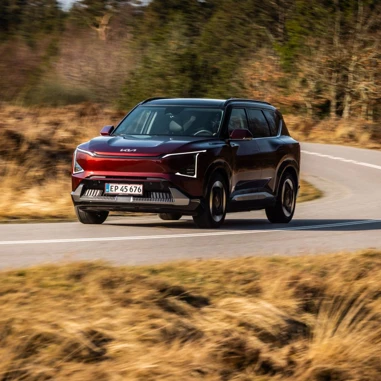 Kia EV5 2026 Koerende Forfra