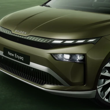 Skoda Enyaq 2025 Tech Deck Face