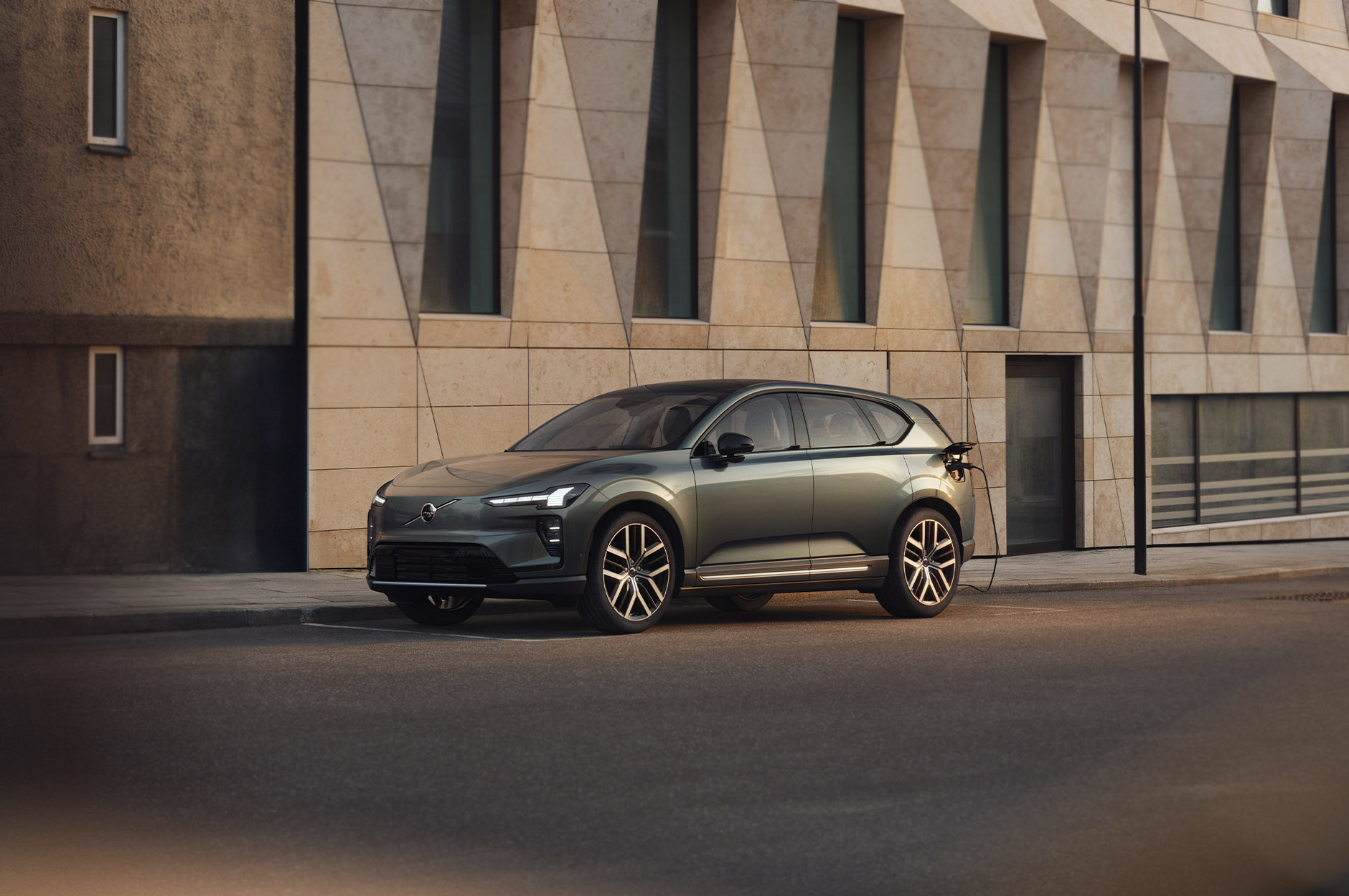 Volvo EX60 Opladning