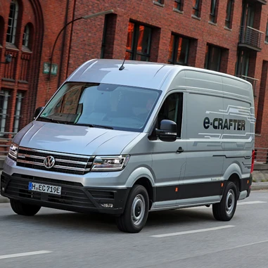 VW E Crafter 2018 Profil Front