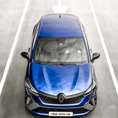 Renault Clio 2023 Oppefra