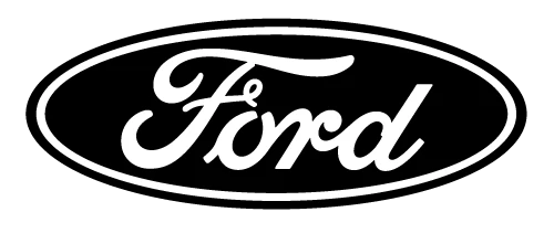 Ford Logo Outline Black